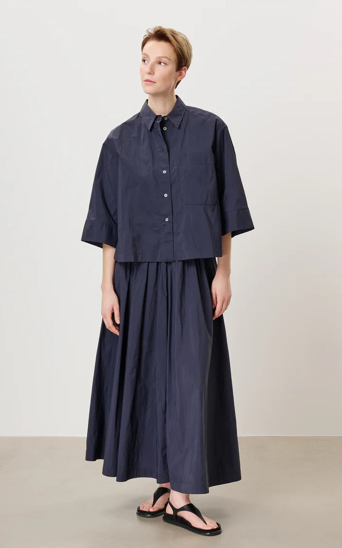 Marineblauw Rok image