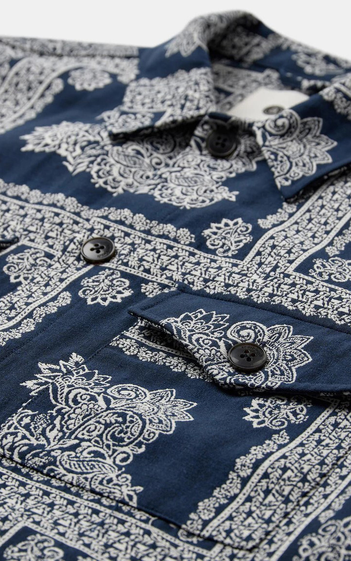 Blauw Overshirt image