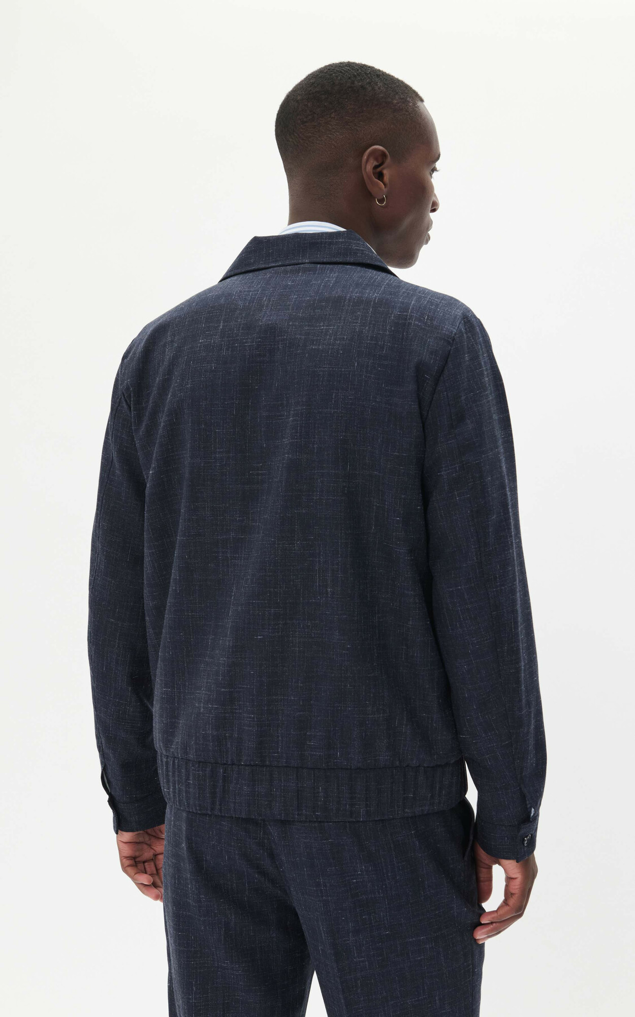 Donkerblauw Overshirt