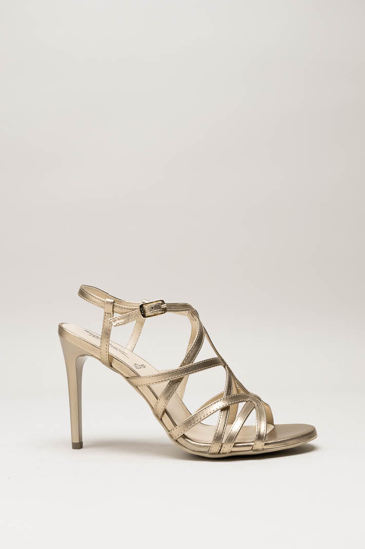 Goud Sandaal hak