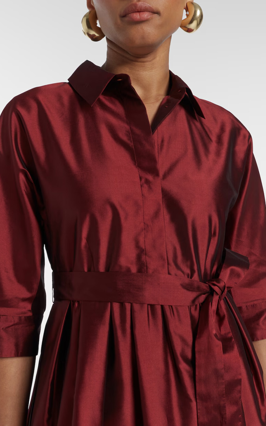 Rood Jurk image