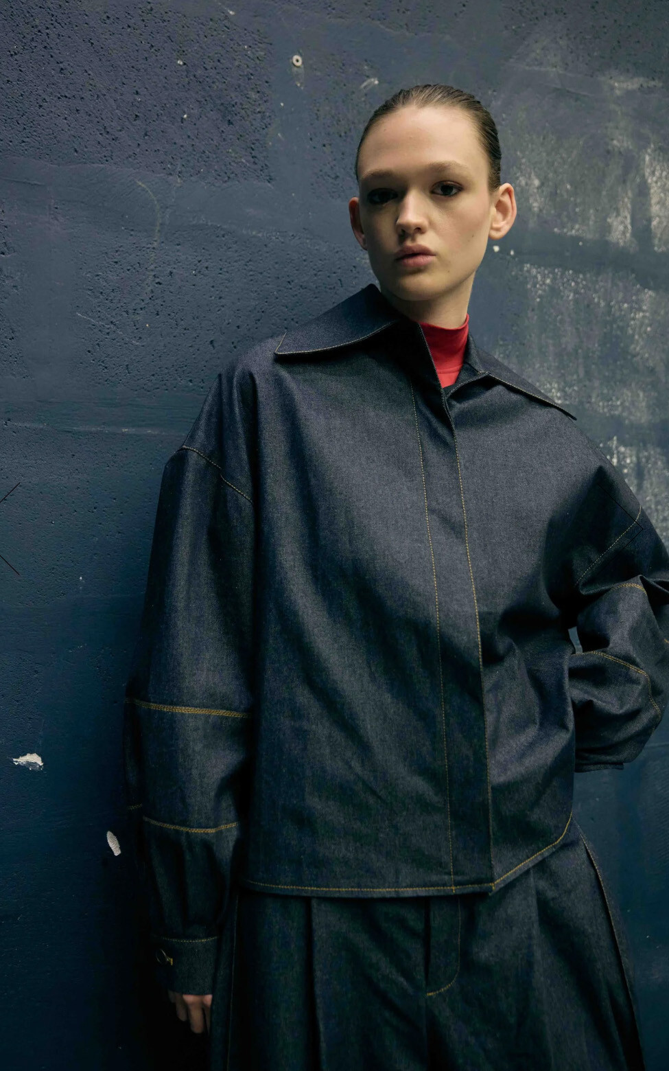 Donkerblauw Jas image