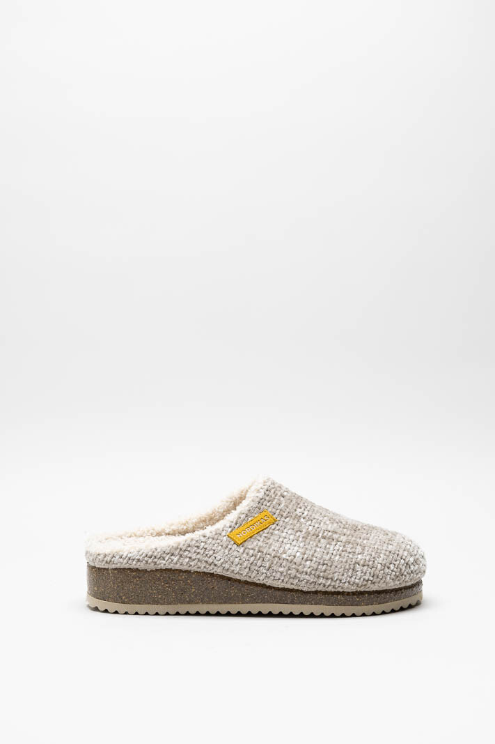 Taupe Pantoffel