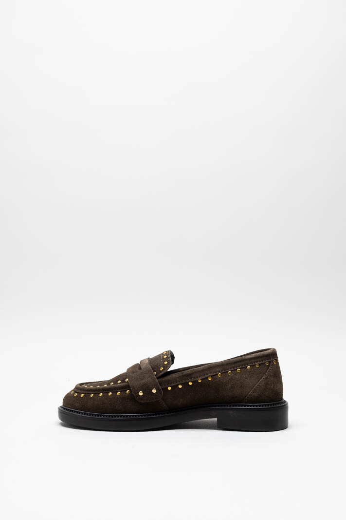 Donkerbruin Mocassin image