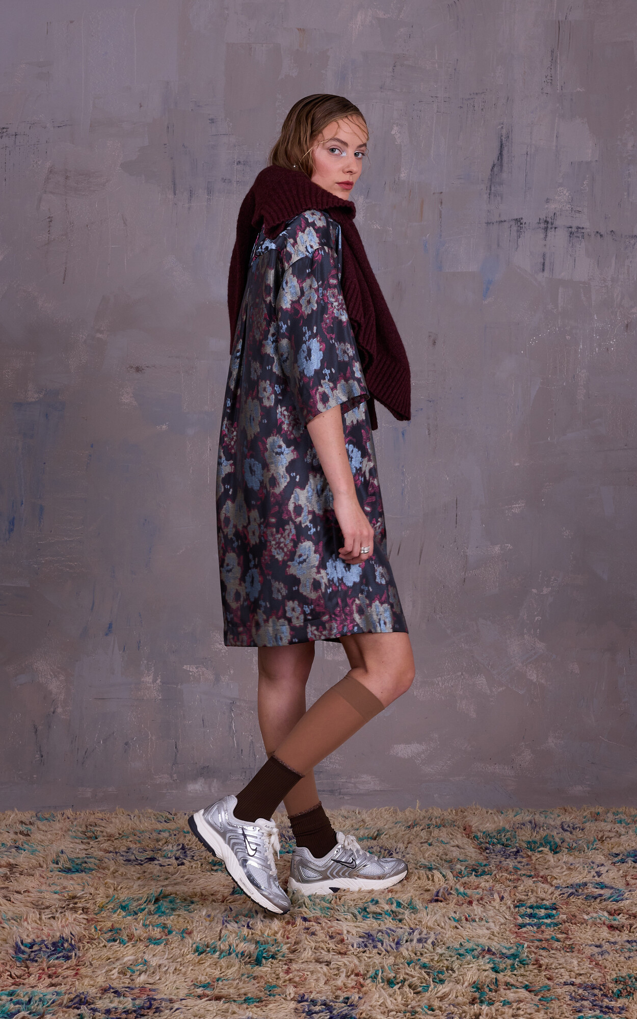 Grijs Jurk image