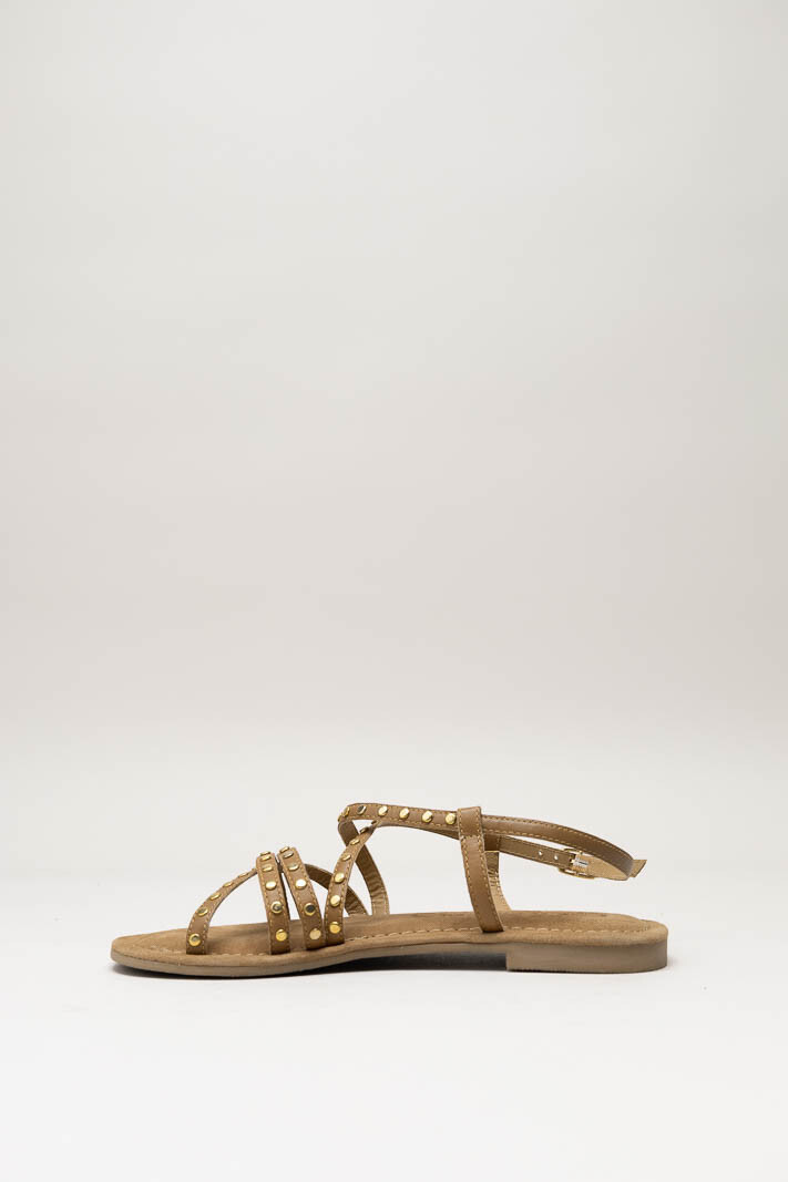 Bruin Sandaal plat image