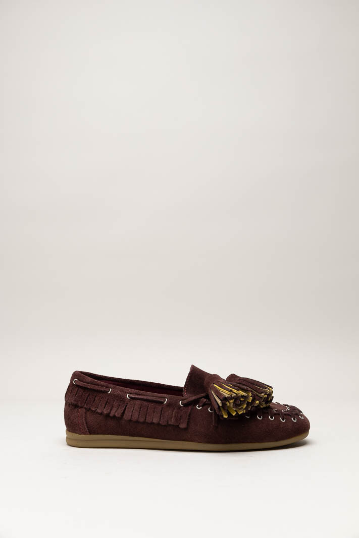 Aubergine Bootschoen