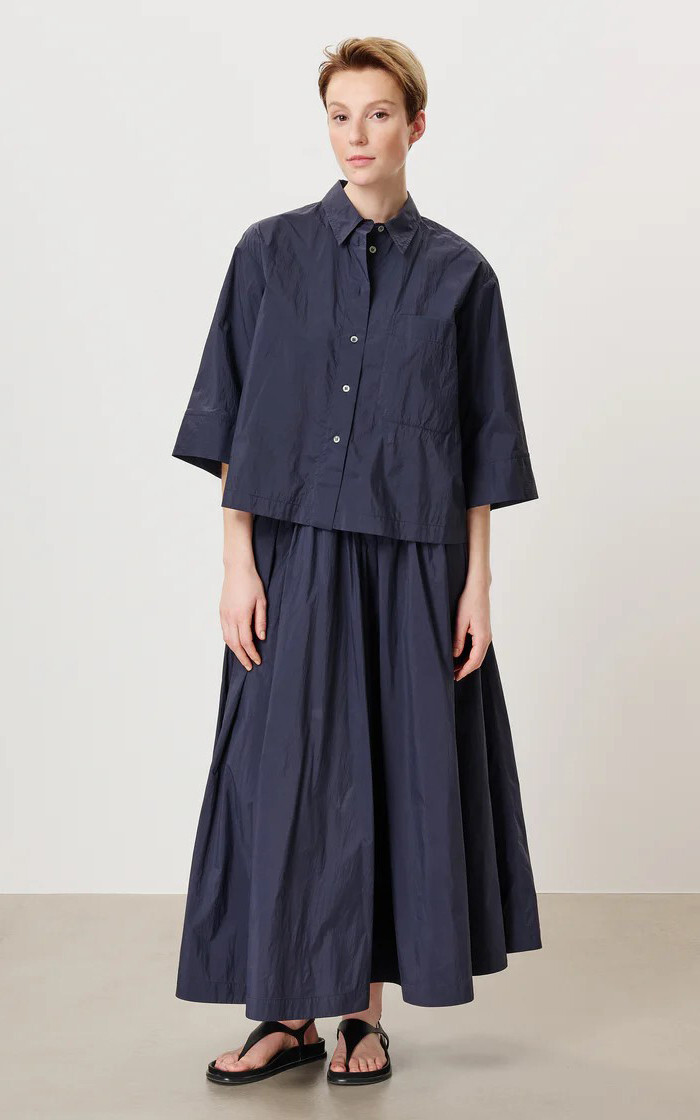 Marineblauw Hemd image