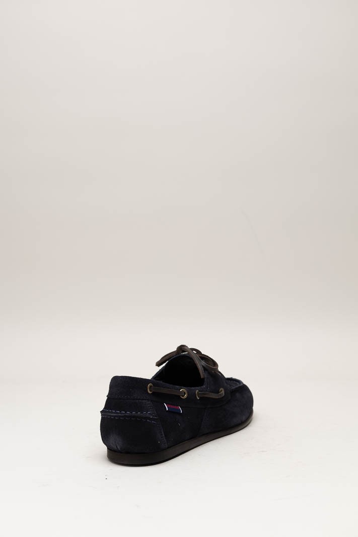 Donkerblauw Bootschoen image