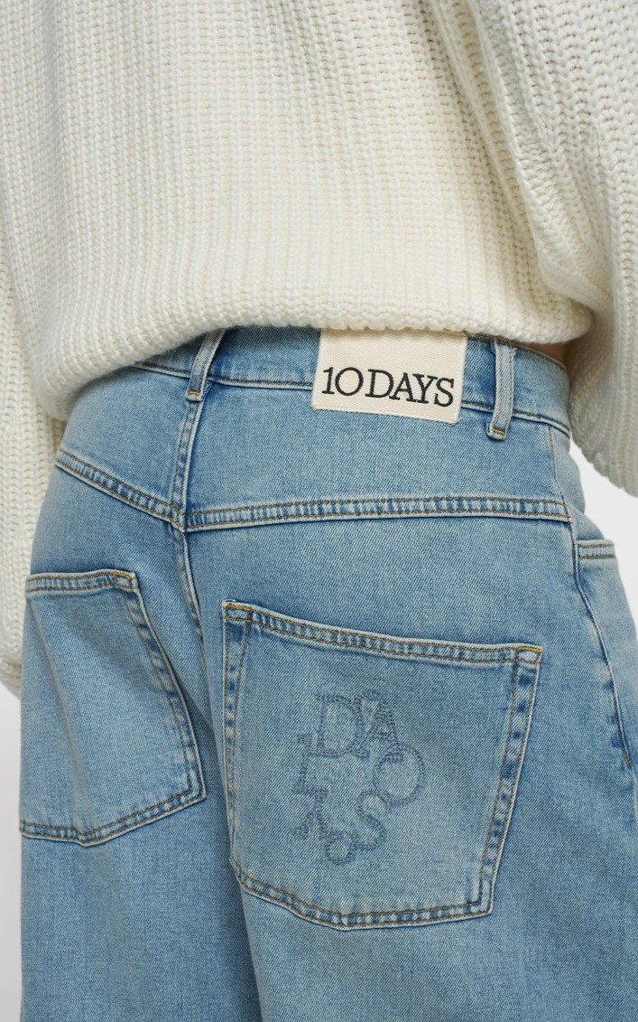 Blauw Jeansbroek image