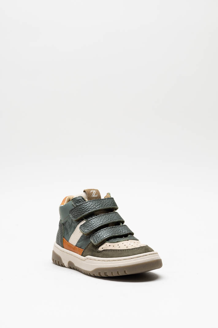 Kaki Velcro schoen
