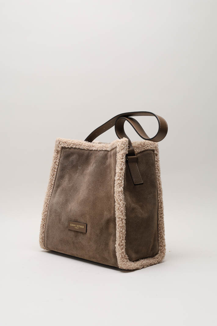 Taupe Handtas