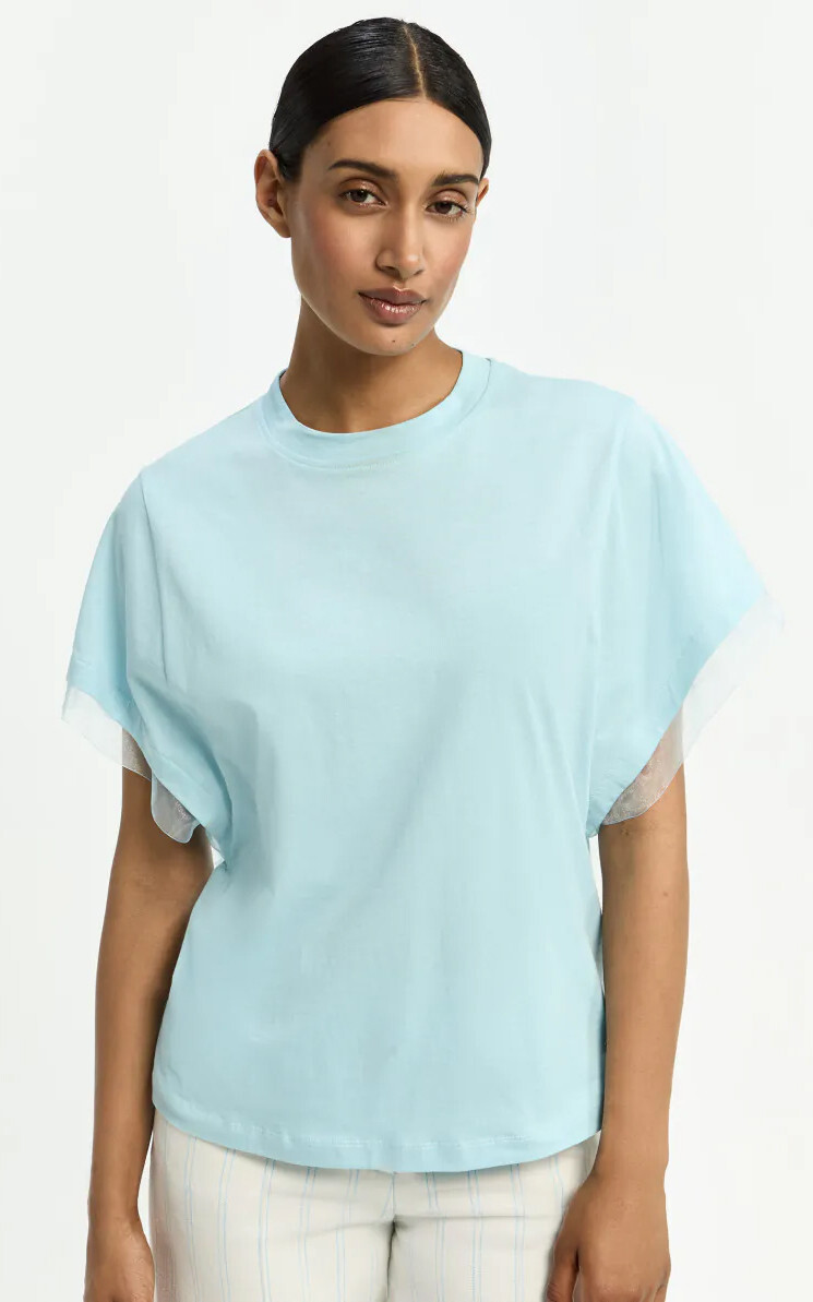 Blauw T-shirt/top