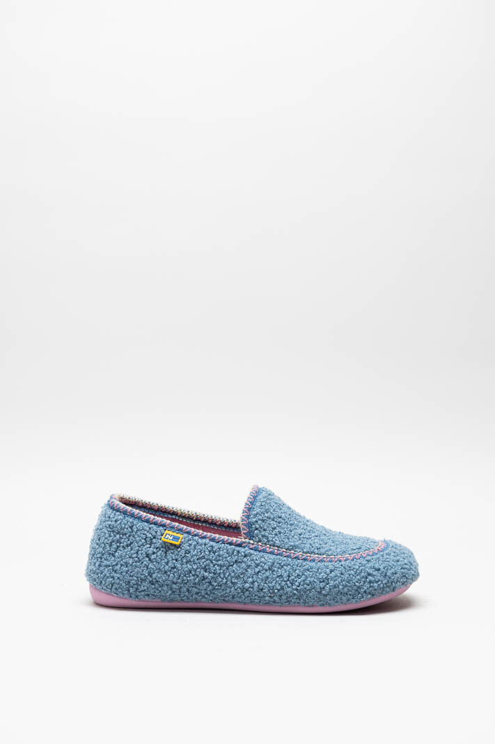 Blauw Pantoffel