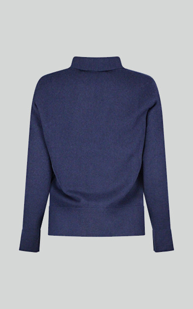 Marineblauw Trui image