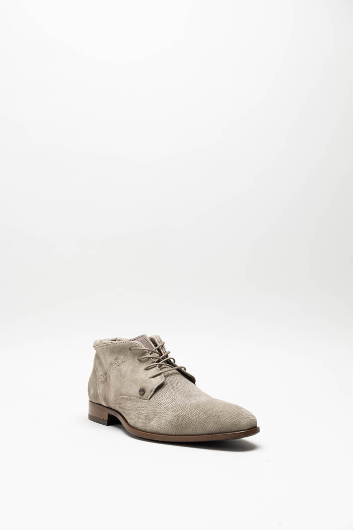 Beige Veterschoen hoog