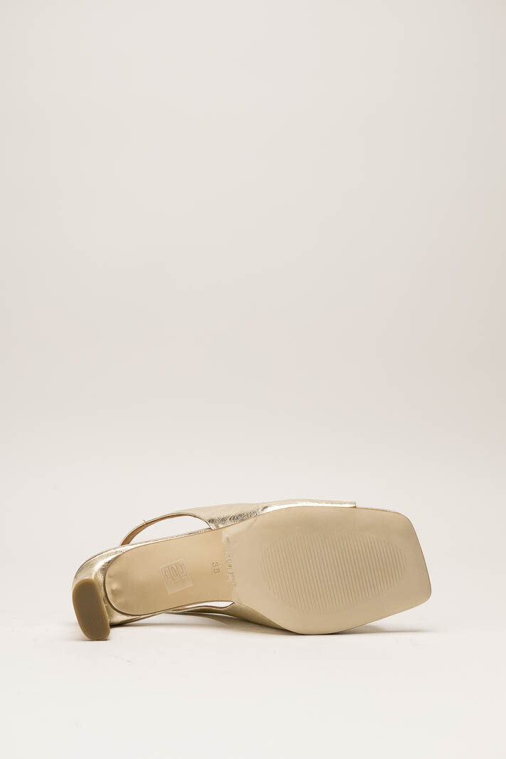 Goud Sandaal hak image