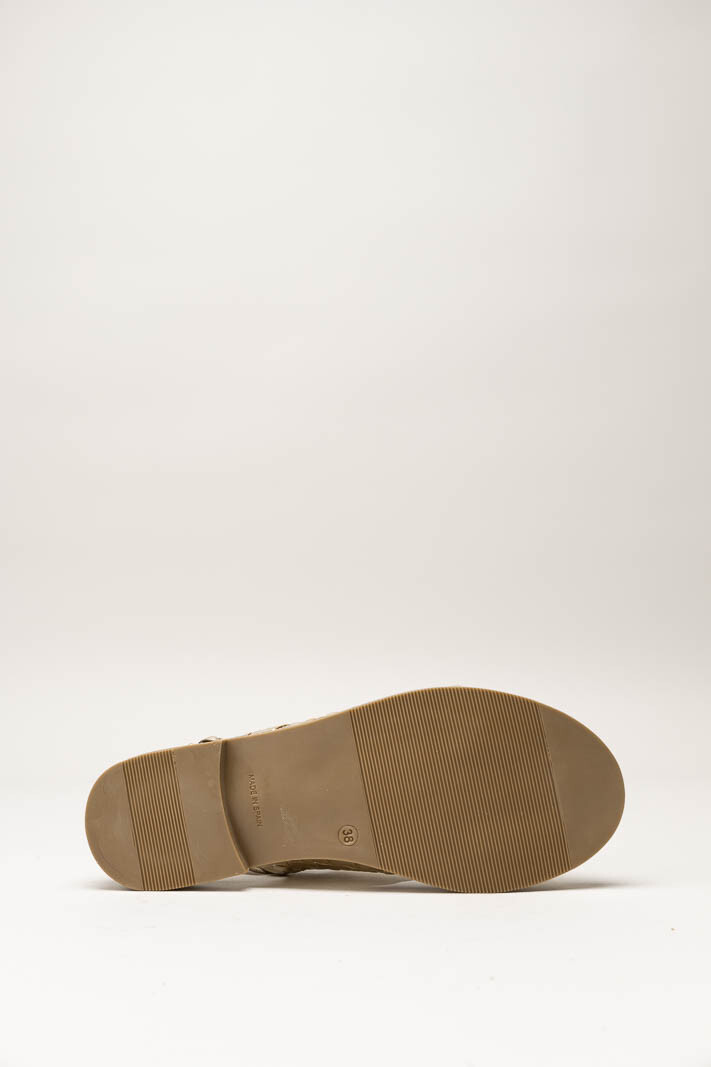 Goud Sandaal plat image