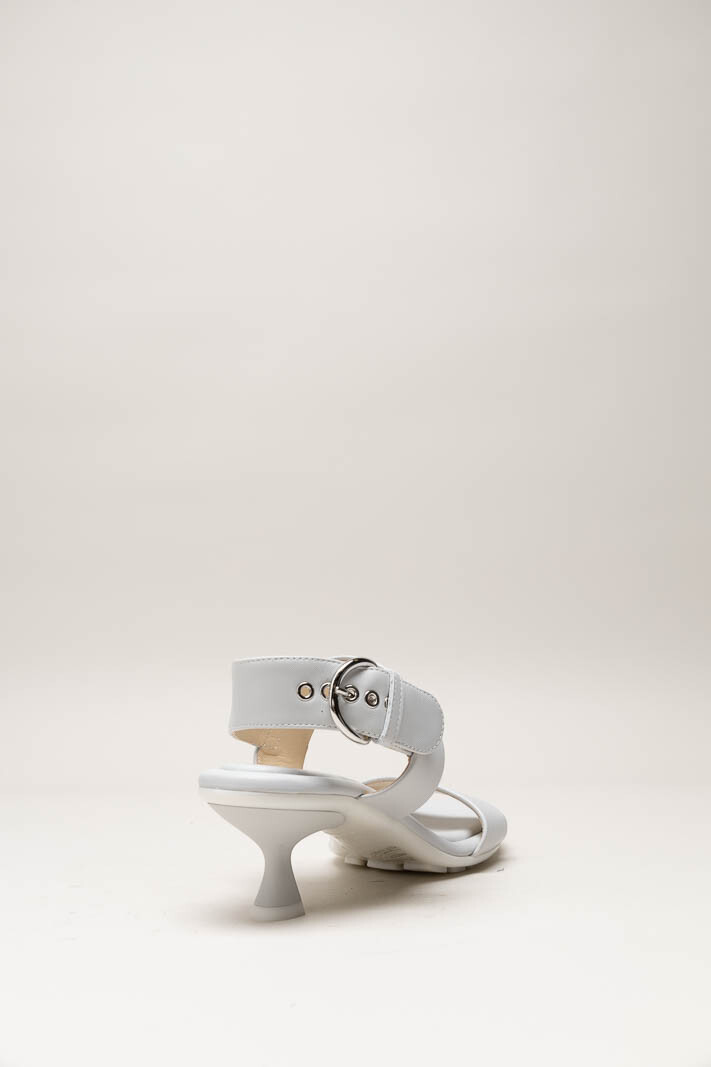 Lichtgrijs Sandaal hak image