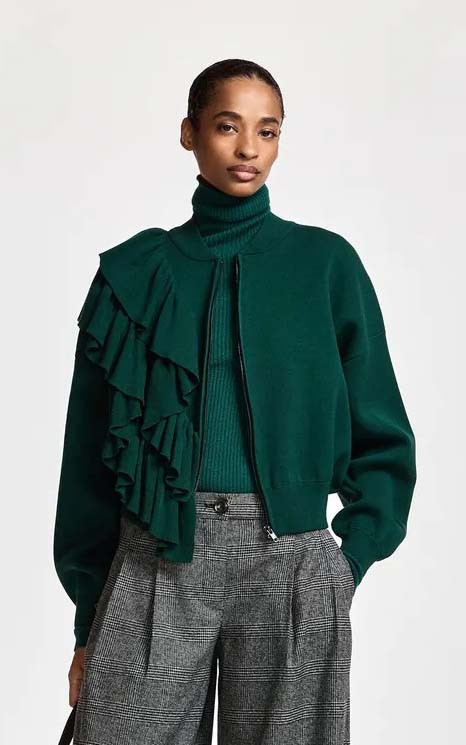 Groen Cardigan
