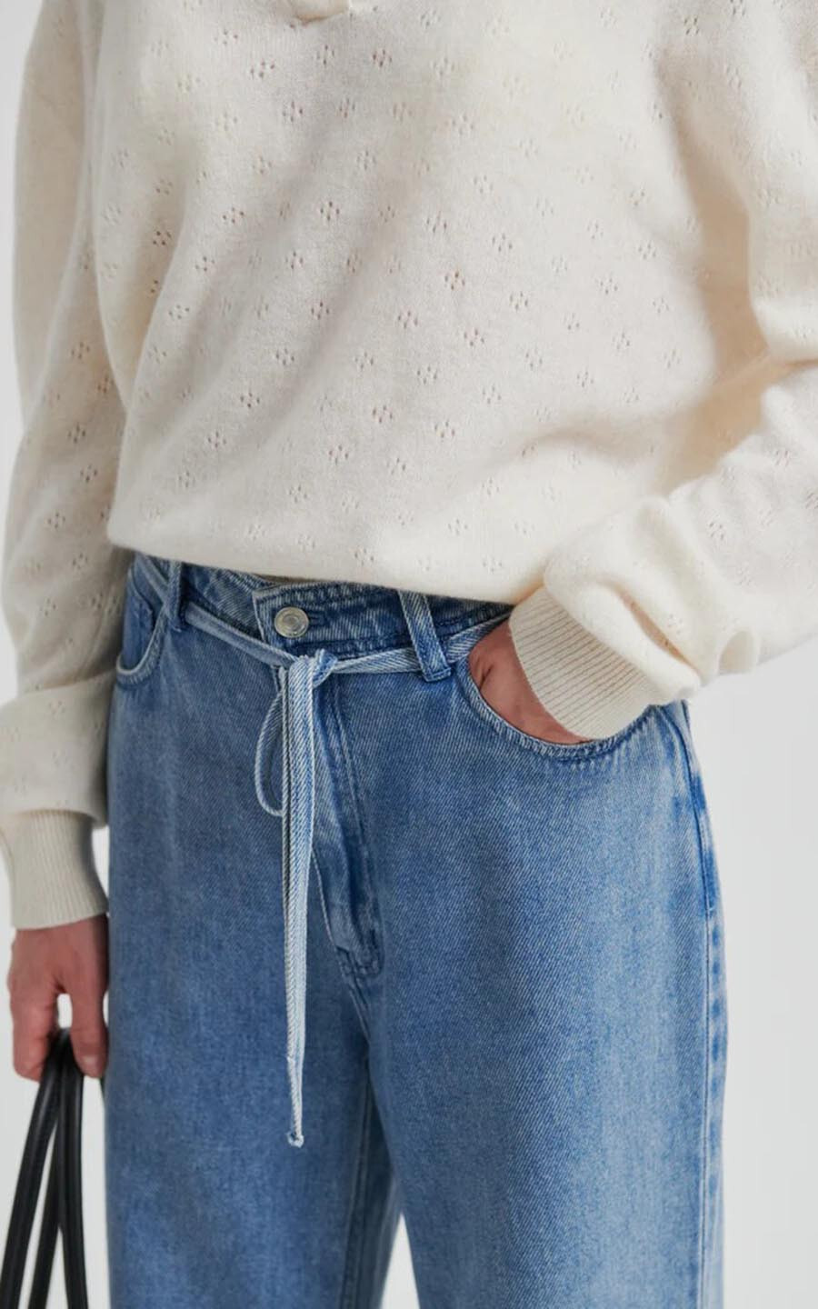 Blauw Jeansbroek image