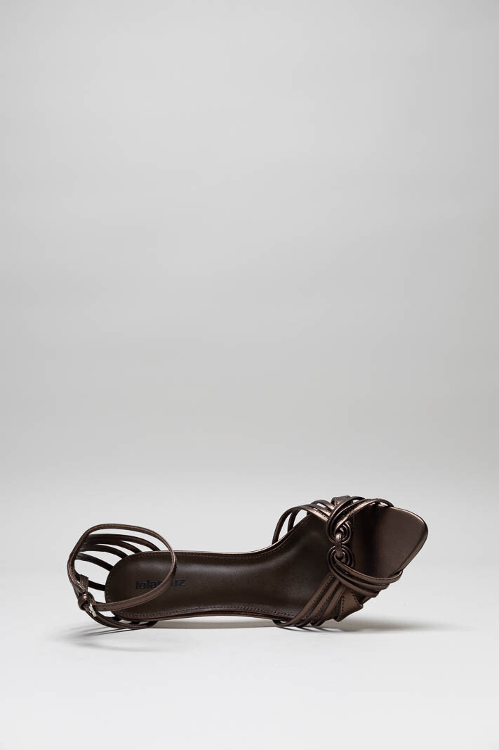 Brons Sandaal hak image