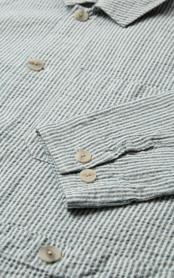 Lichtblauw Overshirt image