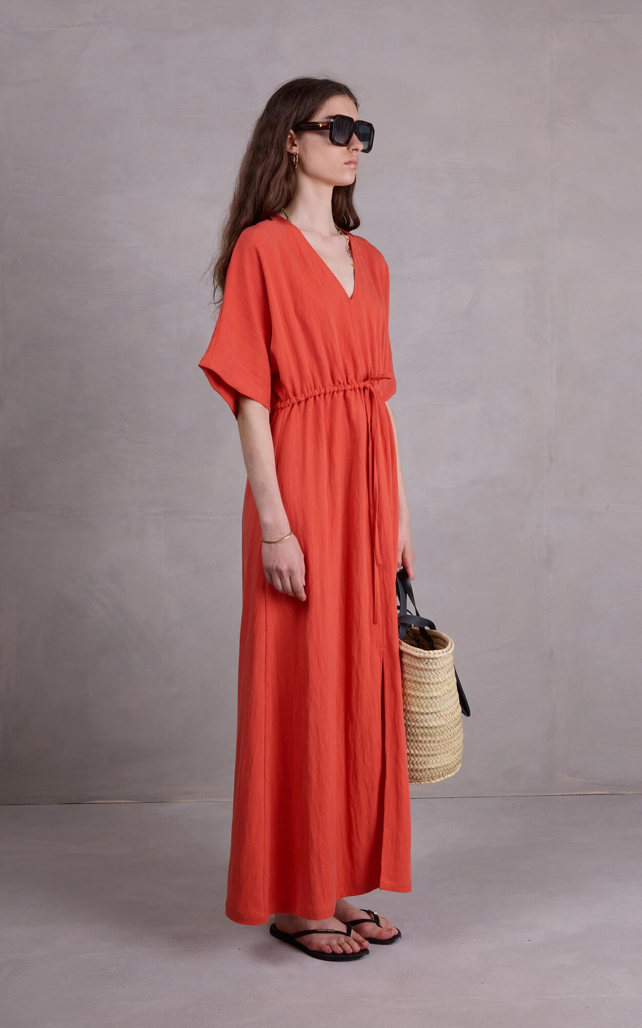 zoom in on Oranje Jurk image Oranje Jurk image