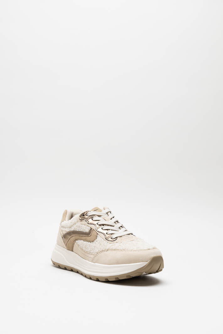 Lichtbeige Sneaker