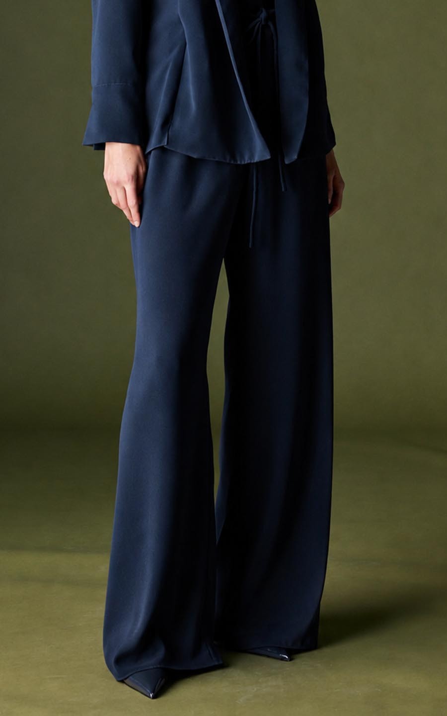 Donkerblauw Broek