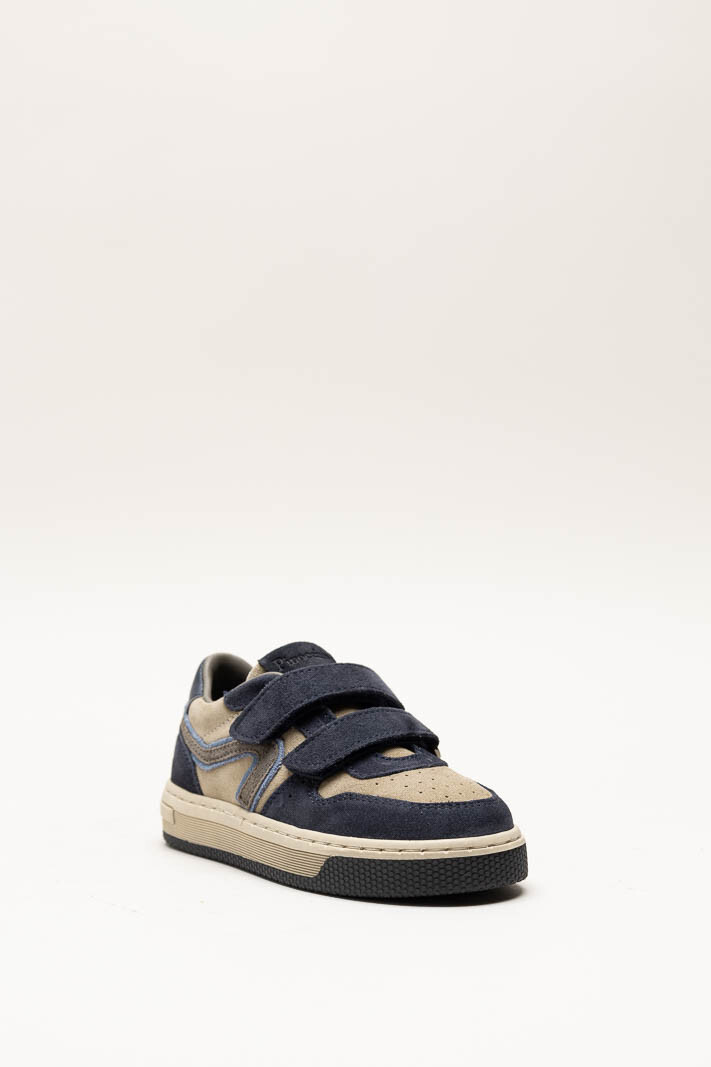 Donkerblauw Velcro schoen