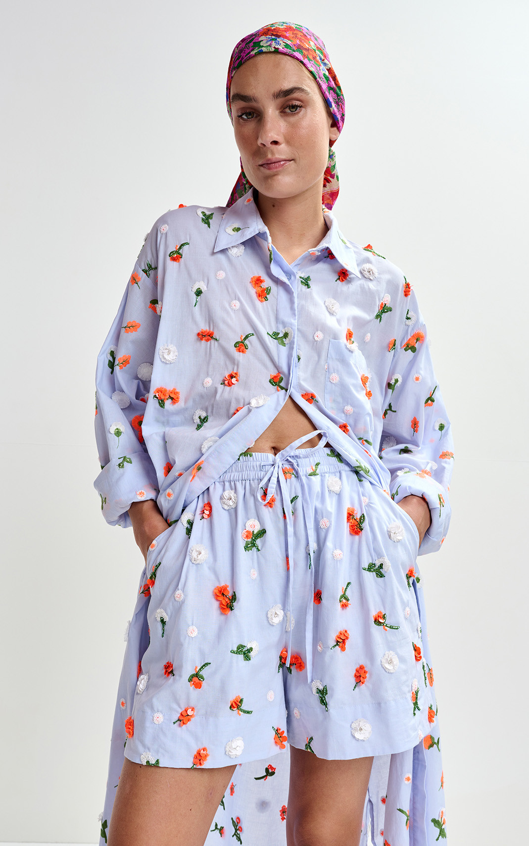 Lichtblauw Jurk image