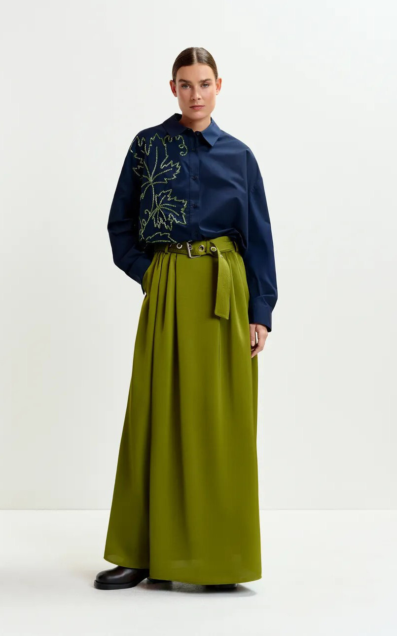 Marineblauw Hemd image