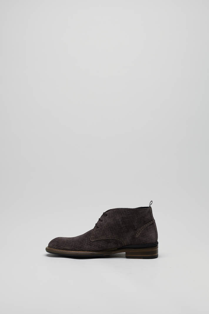 zoom in on Taupe Veterschoen hoog image Taupe Veterschoen hoog image