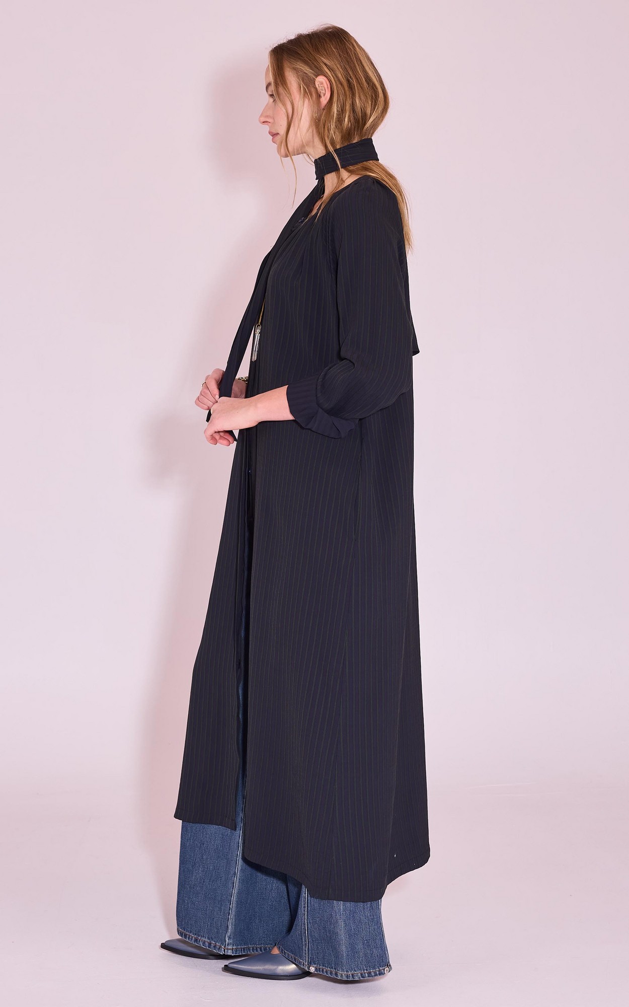 Donkerblauw Jurk