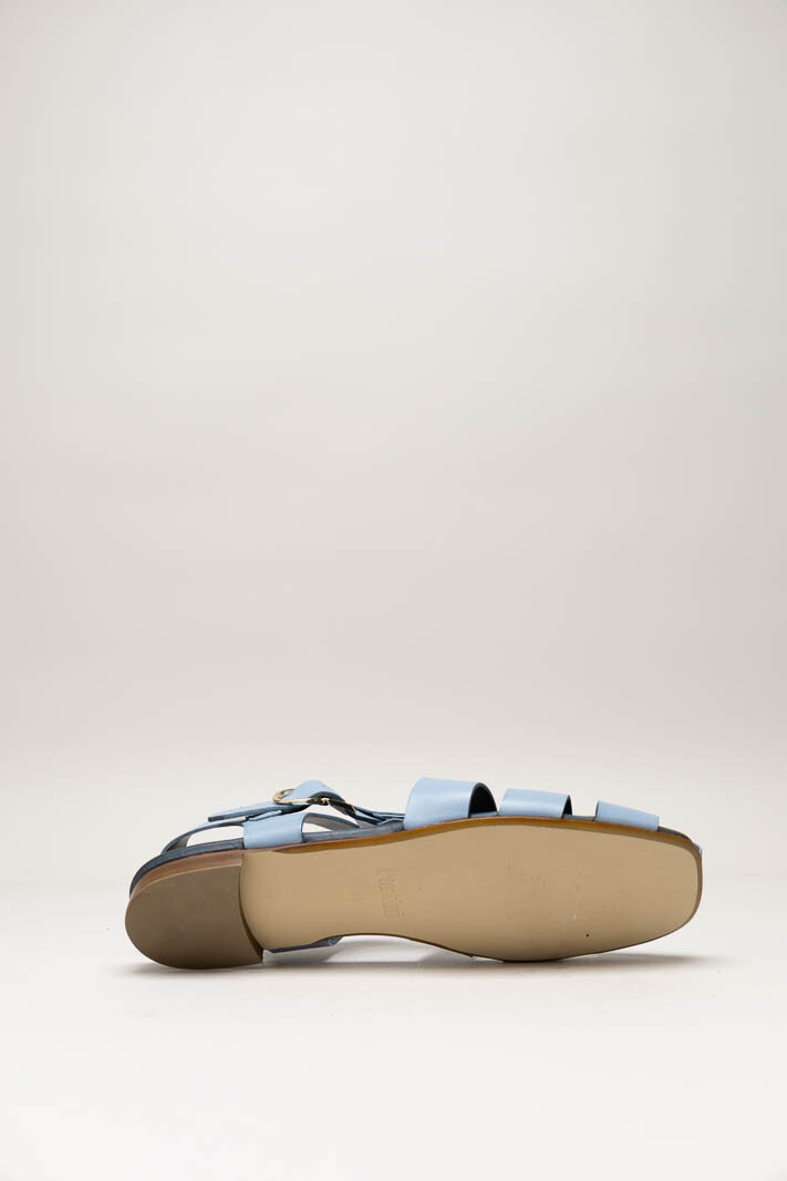 Lichtblauw Gespschoen image