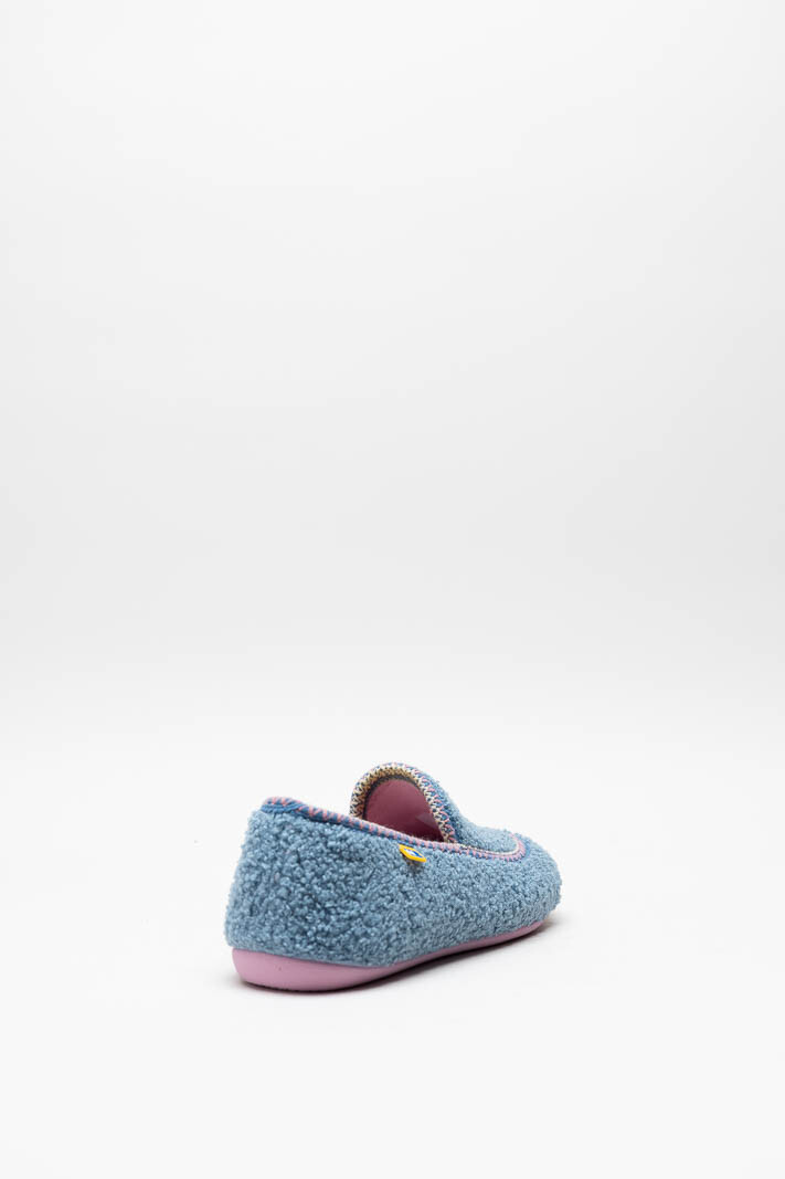 Blauw Pantoffel image