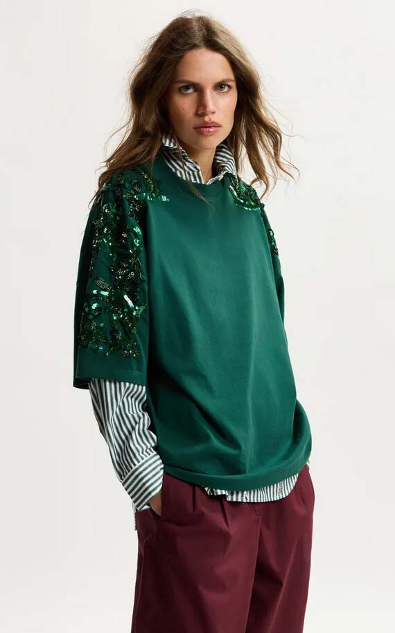 Groen T-shirt/top