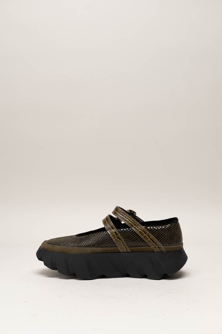 Kaki Gespschoen image
