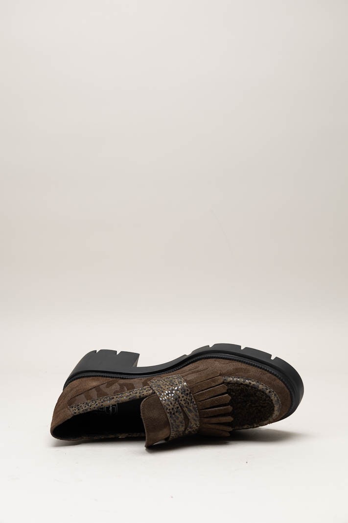 Donkerbruin Mocassin hak image