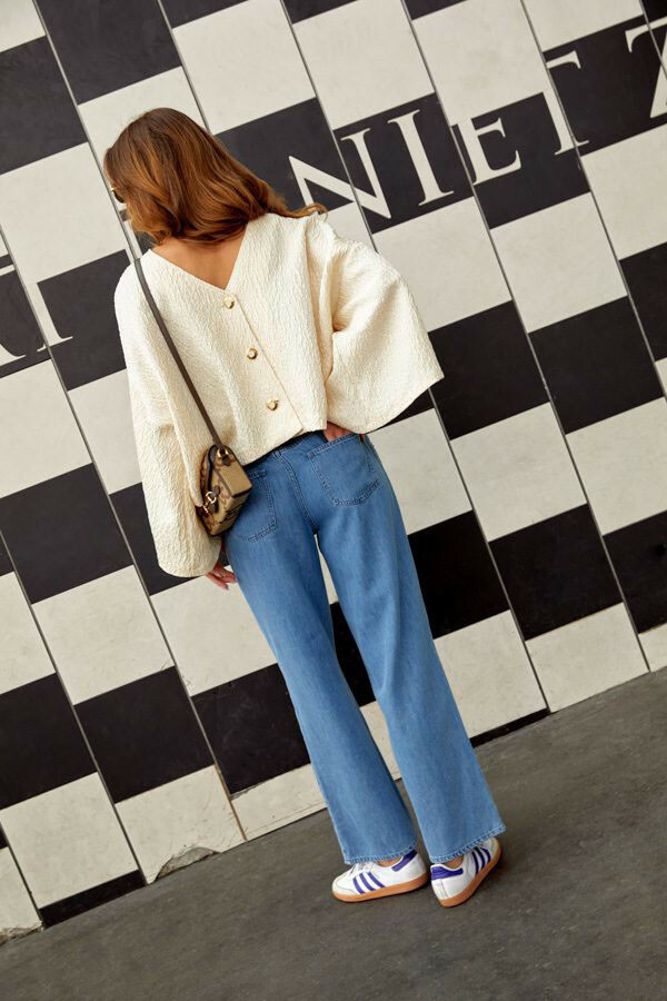 zoom in on Ecru Blouse image Ecru Blouse image
