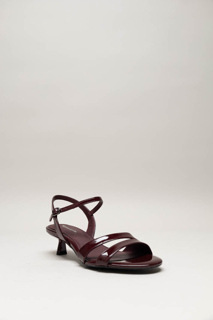 Bordeaux Sandaal hak