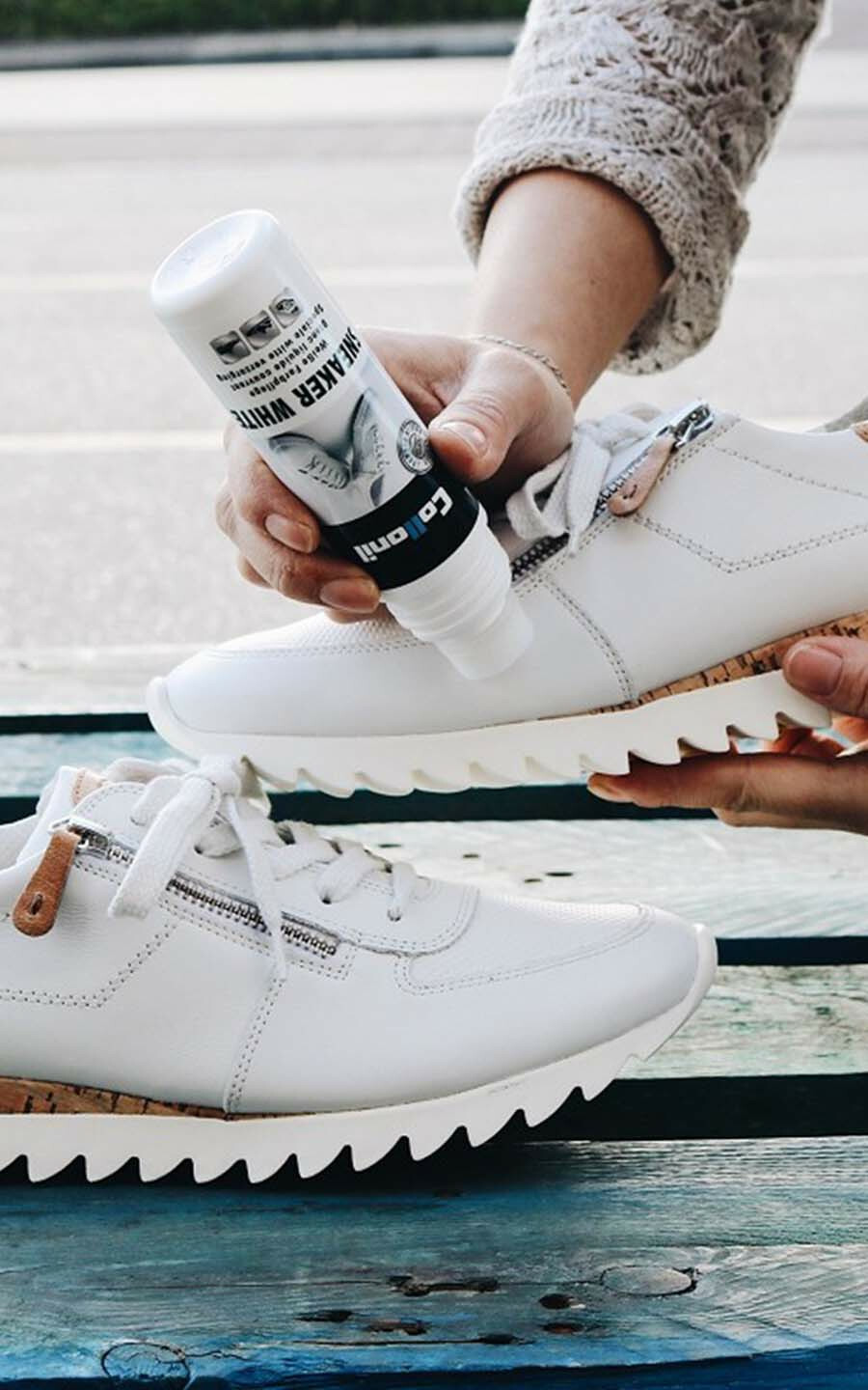 Wit Schoenverzorging image