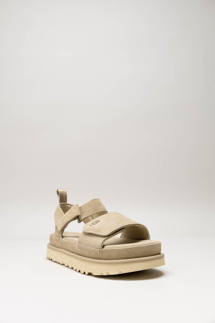 Beige Sandaal plat