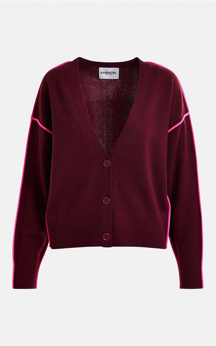 Bordeaux Cardigan