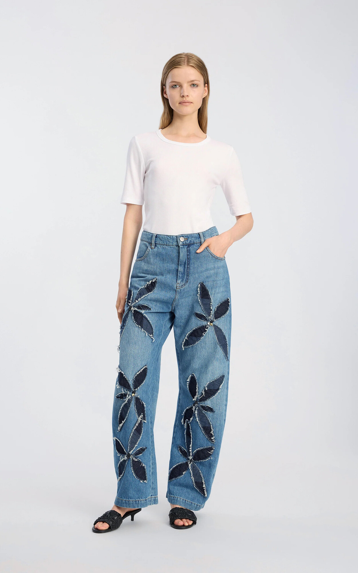 Blauw Jeansbroek