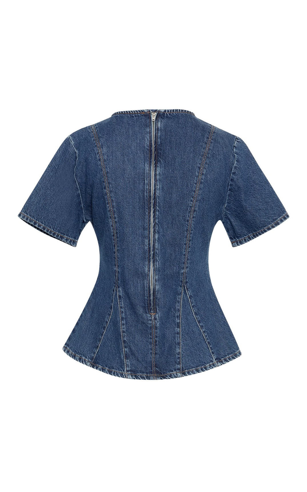 Blauw T-shirt/top