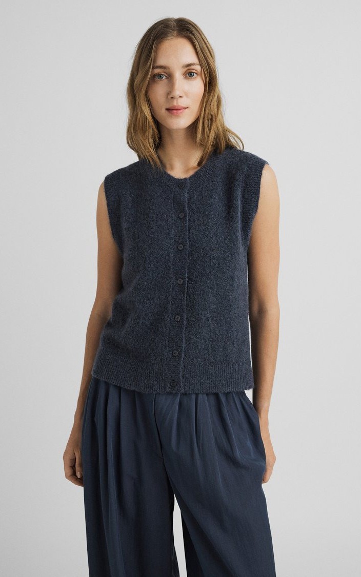 Blauw Debardeur