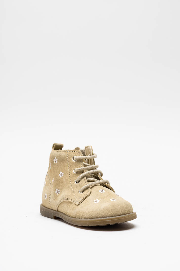 Beige Veterbottine
