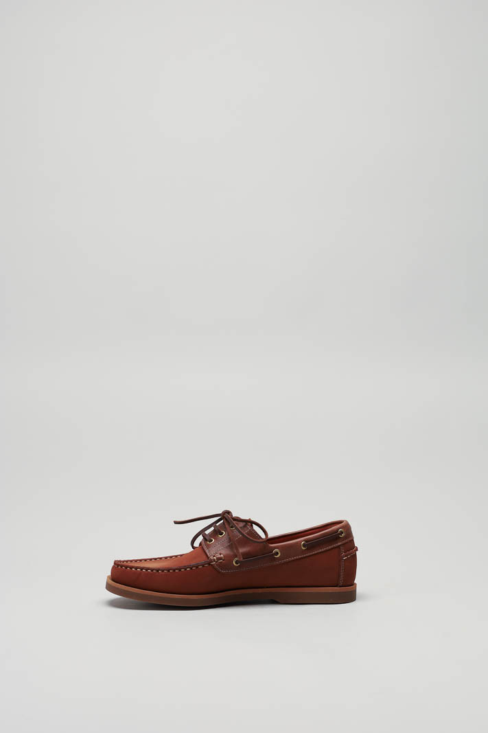 zoom in on Cognac Bootschoen image Cognac Bootschoen image